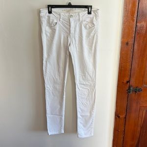 White American Eagle Jegging